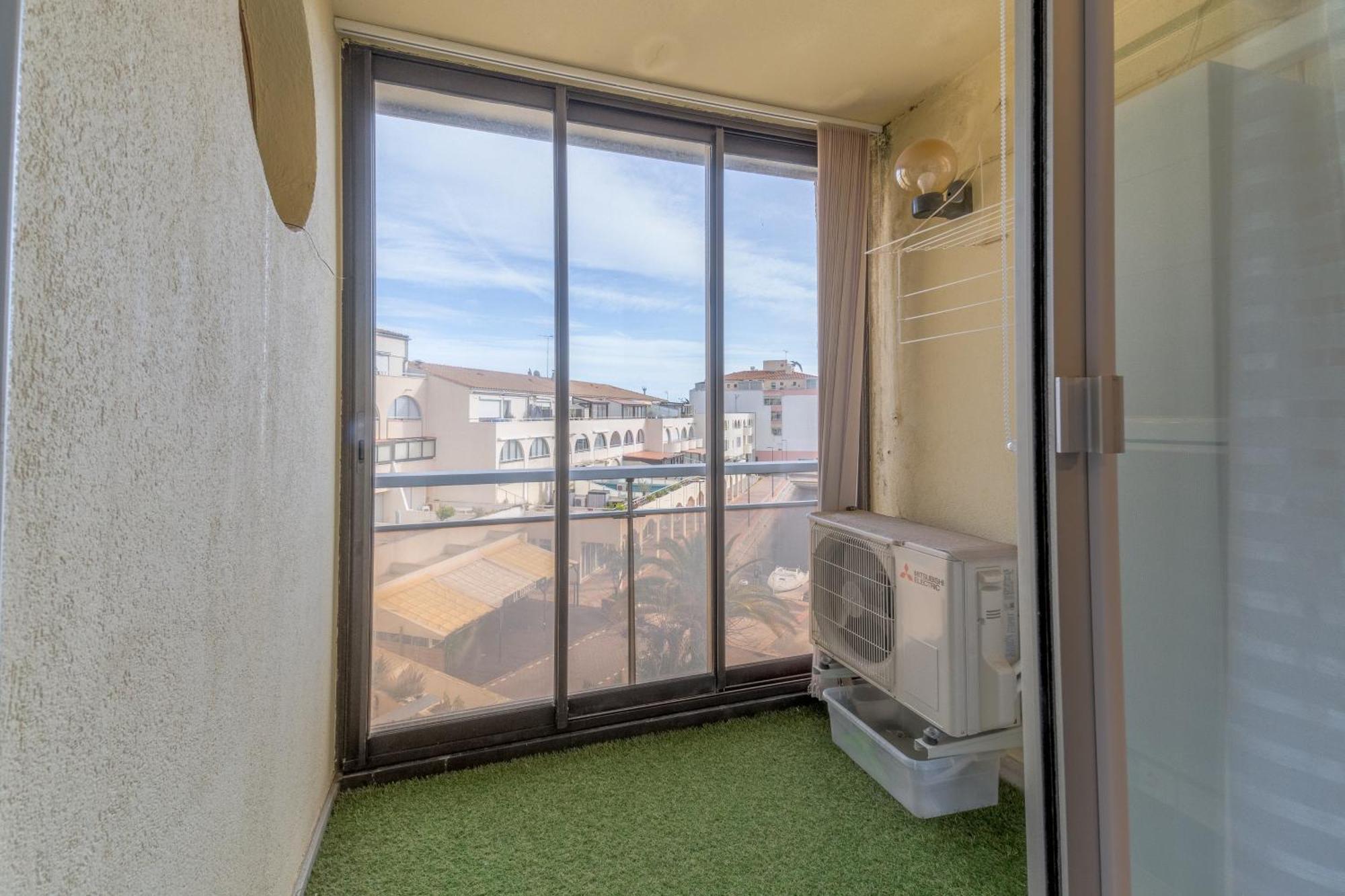 Appt T2 Cabine Clim Parking Privee Vu Mer Sète Exterior foto
